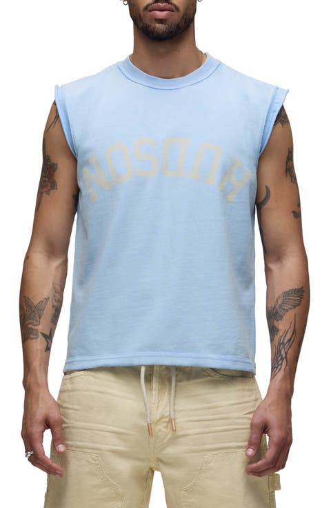 Leo Cut Off Logo Graphic T-Shirt