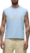 Hudson Jeans Leo Cut Off Logo Graphic T-Shirt