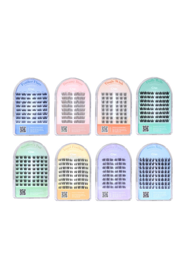 Halo Feathered Collection Pre-Glued 5 to 10 Days Wear Lashes, Alternate, color, Black