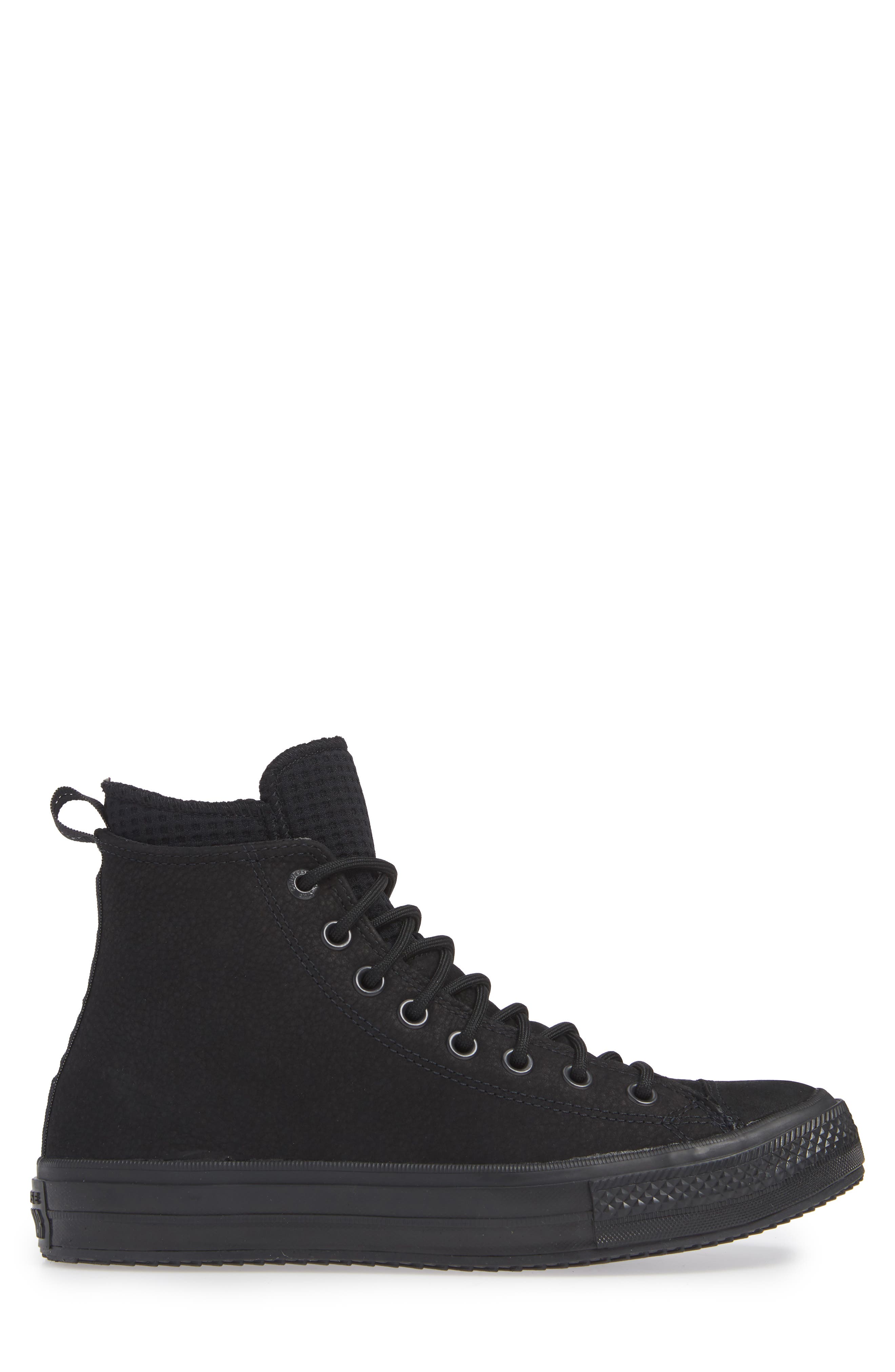 Chuck Taylor® All Star® Counter Climate Waterproof Sneaker, Alternate, color, BLACK/ BLACK/ BLACK
