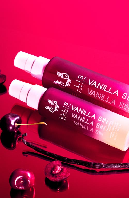 Ellis Brooklyn Vanilla Sin Hear & Body Fragrance Mist In Transparent