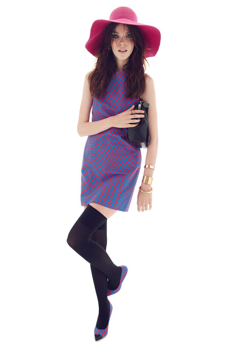 Geometric Print Faille Dress (Nordstrom Exclusive), Alternate, color, ABSTRACT GEO PRINT