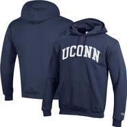 Champion Men's Champion  Navy UConn Huskies Basic Arch Fleece Pullover Hoodie