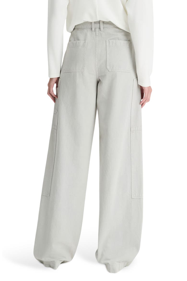 Mid Rise Twill Utility Pants, Alternate, color, STONE GREY