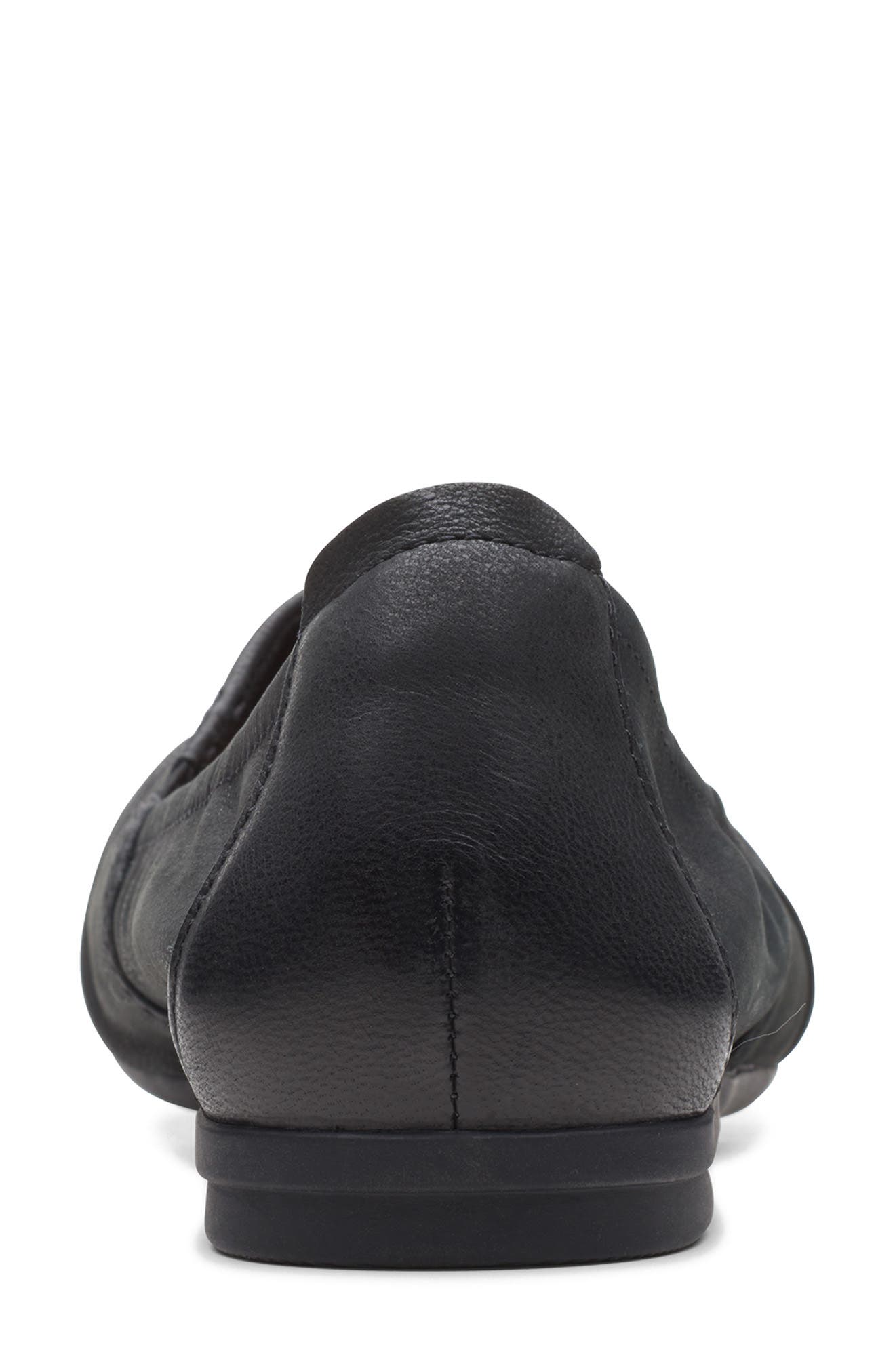 Clarks<sup
®</sup
 Rena Way Flat, Alternate, color, Black