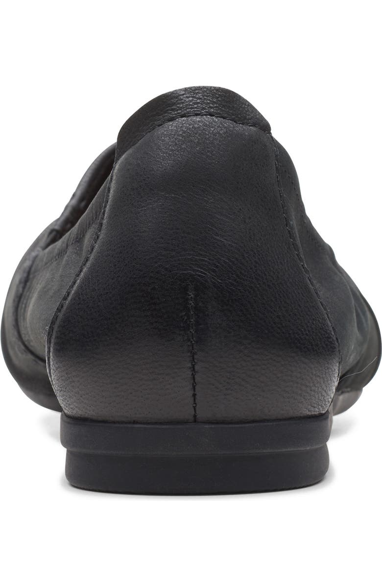 Clarks<sup
®</sup
Rena Way Flat, Alternate, color, Black