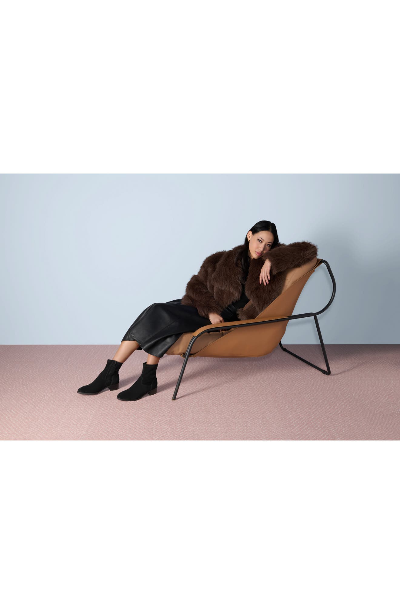 Oleg Bootie, Alternate, color, BLACK