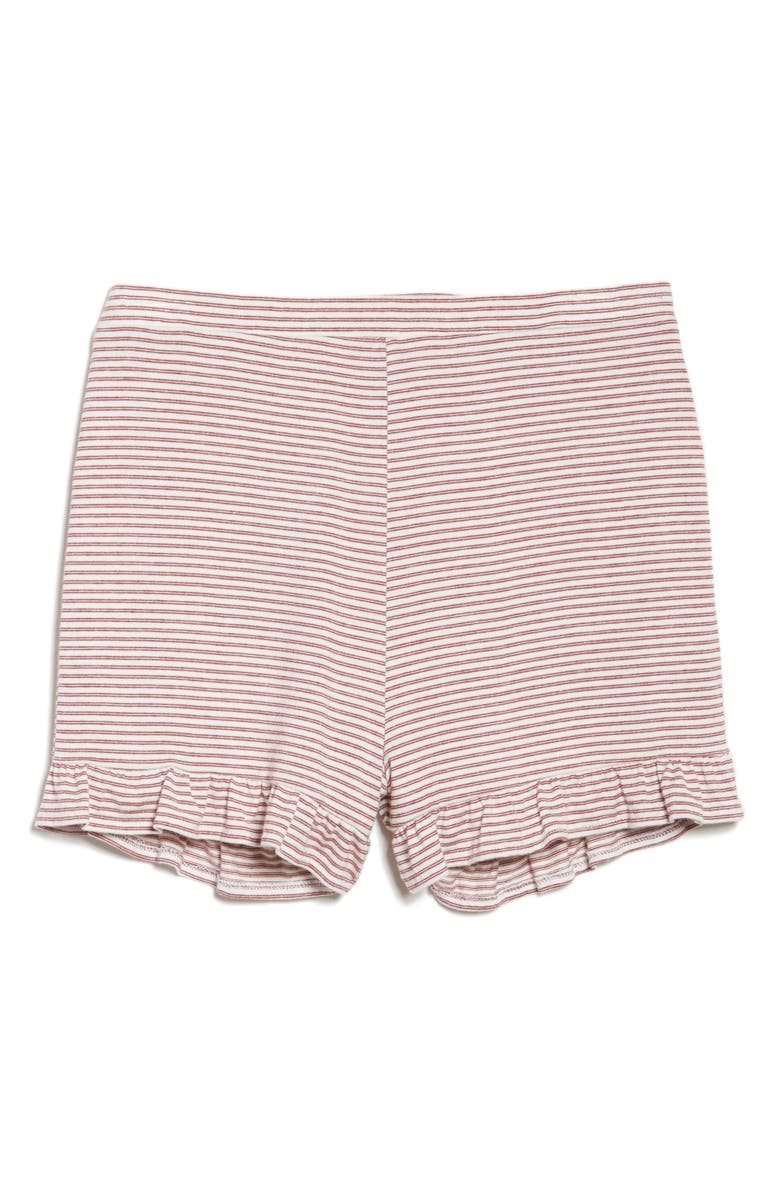 BB Dakota by Steve Madden BB Dakota Embry Ruffle Hem Lounge Shorts, Alternate, color,