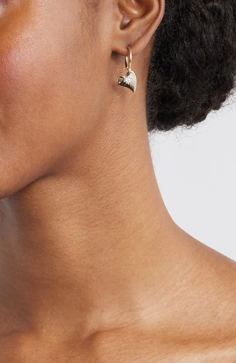 FRASIER STERLING Falling for You Hoop Earrings, Alternate, color, 