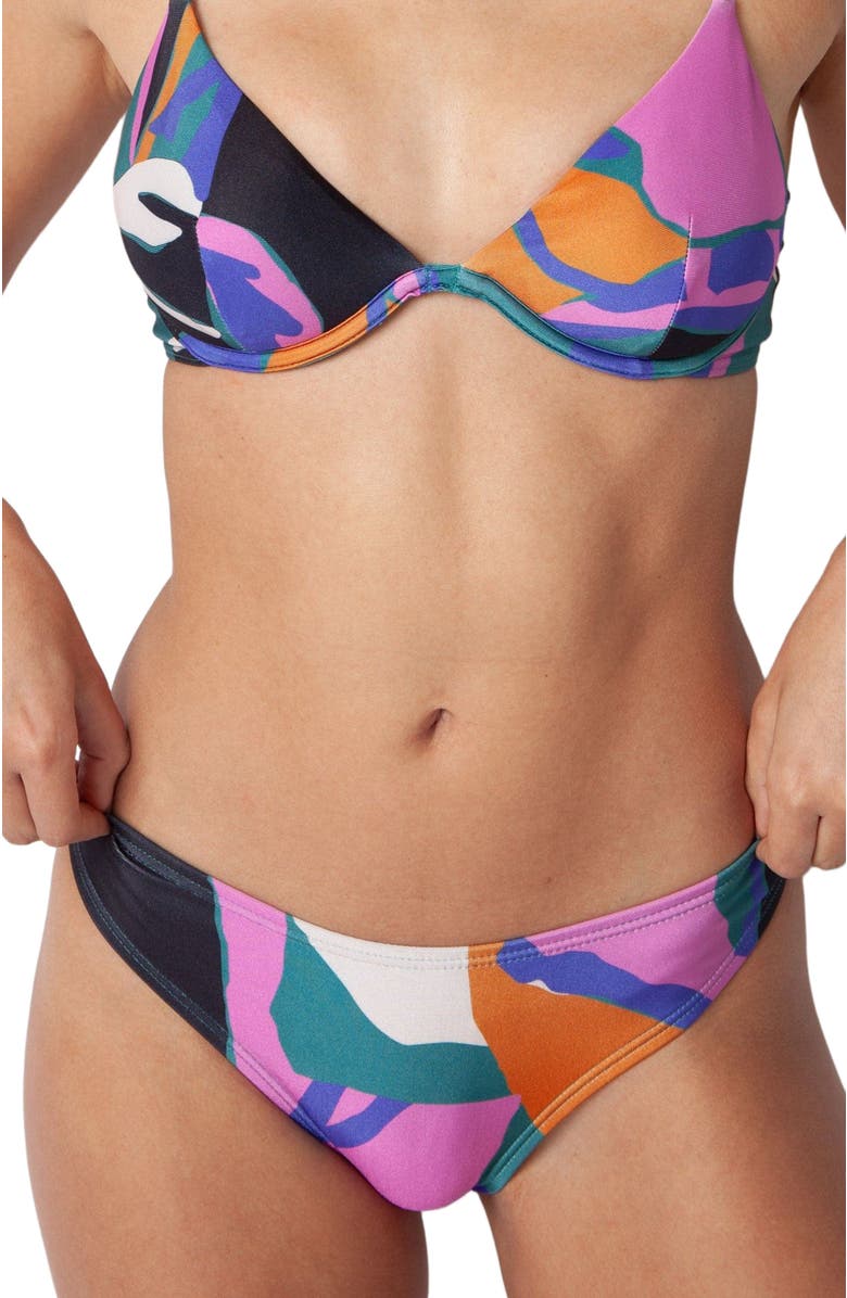 Villa Fresca Vista Bikini Swim Bottoms, Alternate, color, Lush