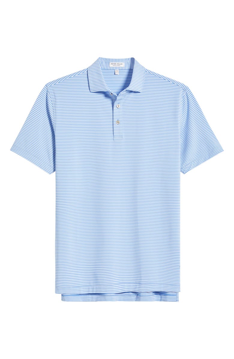 Peter Millar Linden Stripe Performance Jersey Polo, Alternate, color, 