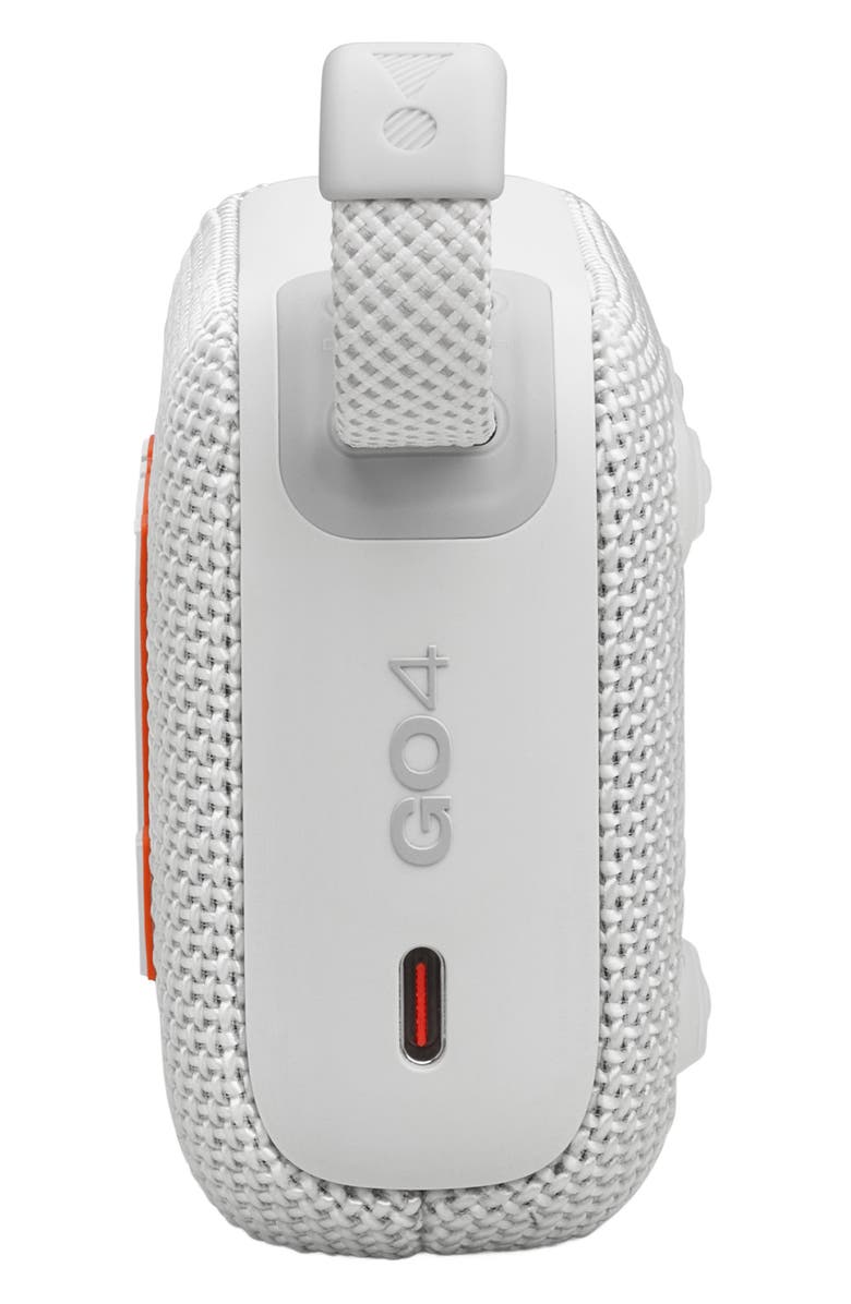 JBL Go 4 Waterproof Speaker, Alternate, color, White