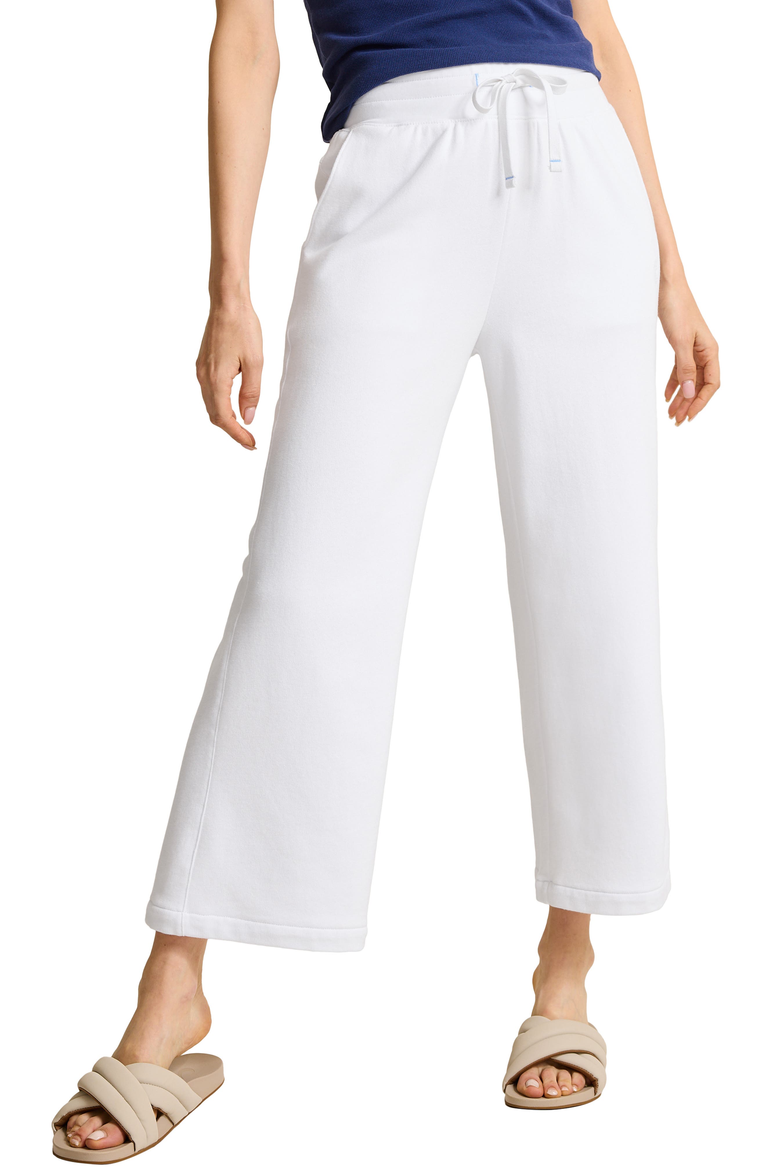 Tommy Bahama Marina del Mar Cotton Fleece Crop Sweatpants