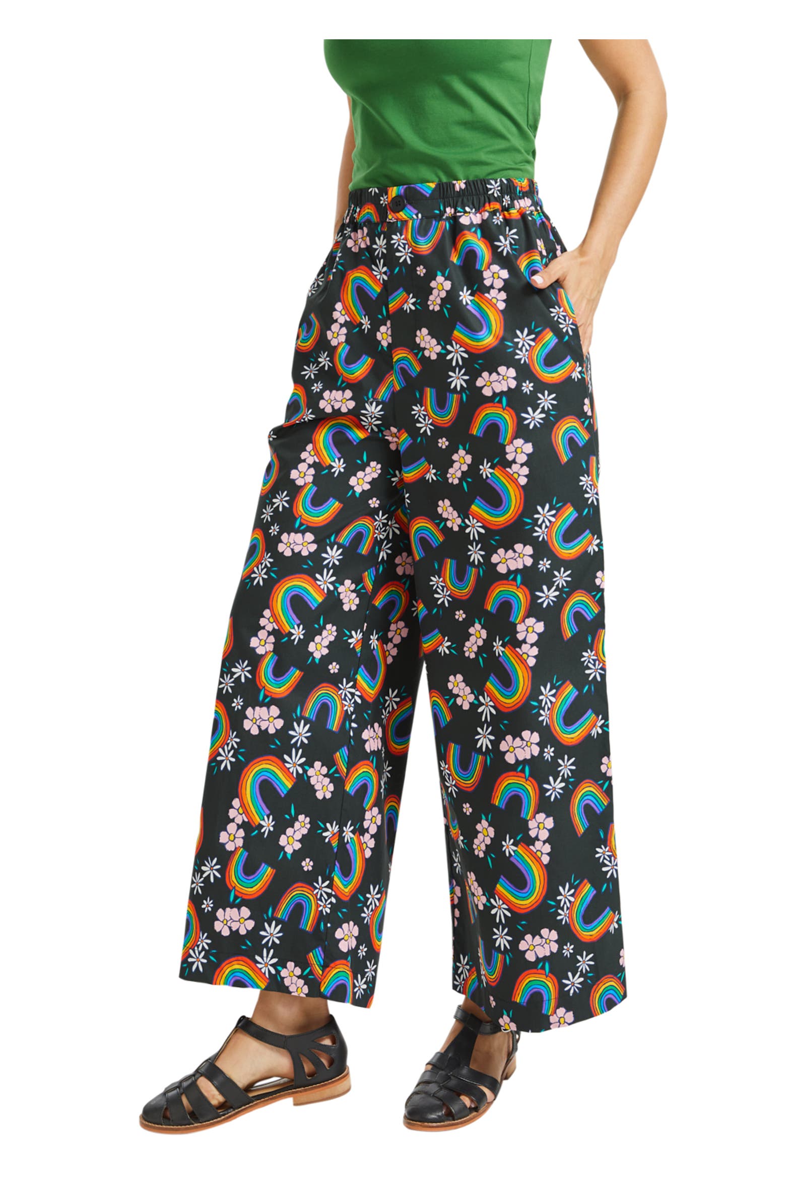 Modcloth Customer Service ModCloth Day Trip Drifters Palazzo Pant (Women) | Nordstrom