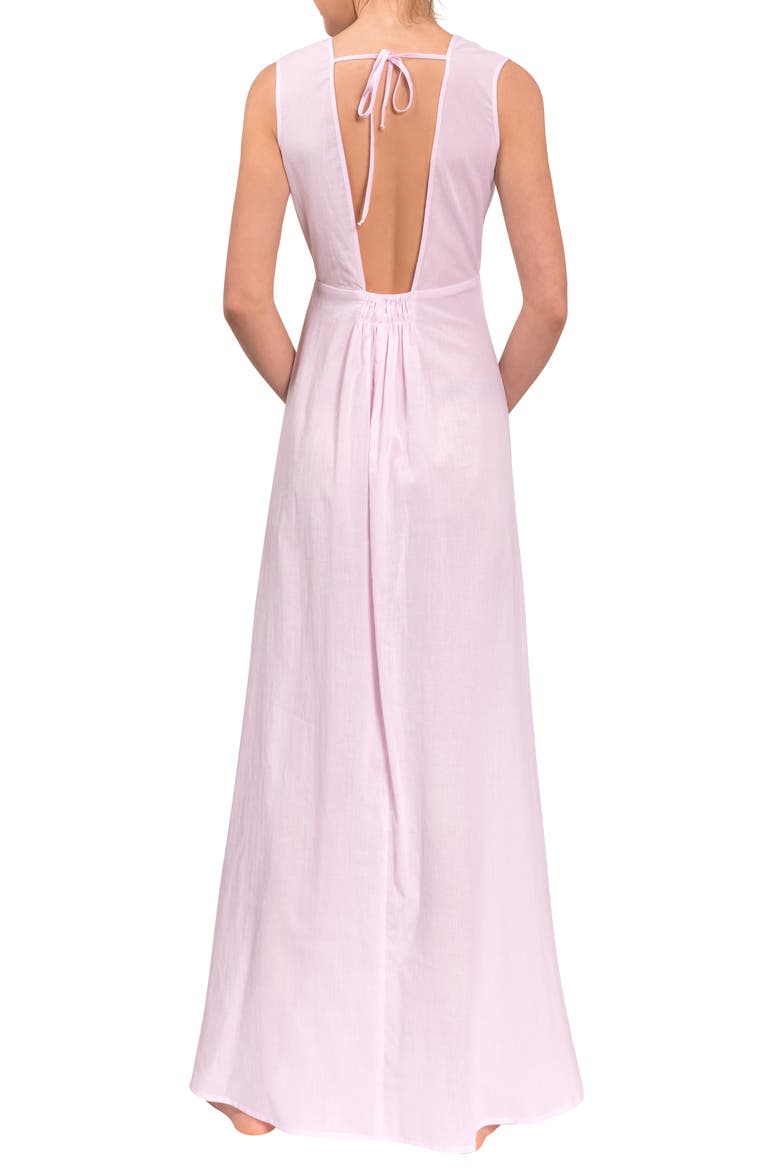 Amelia Long Nightgown, Alternate, color, PINK