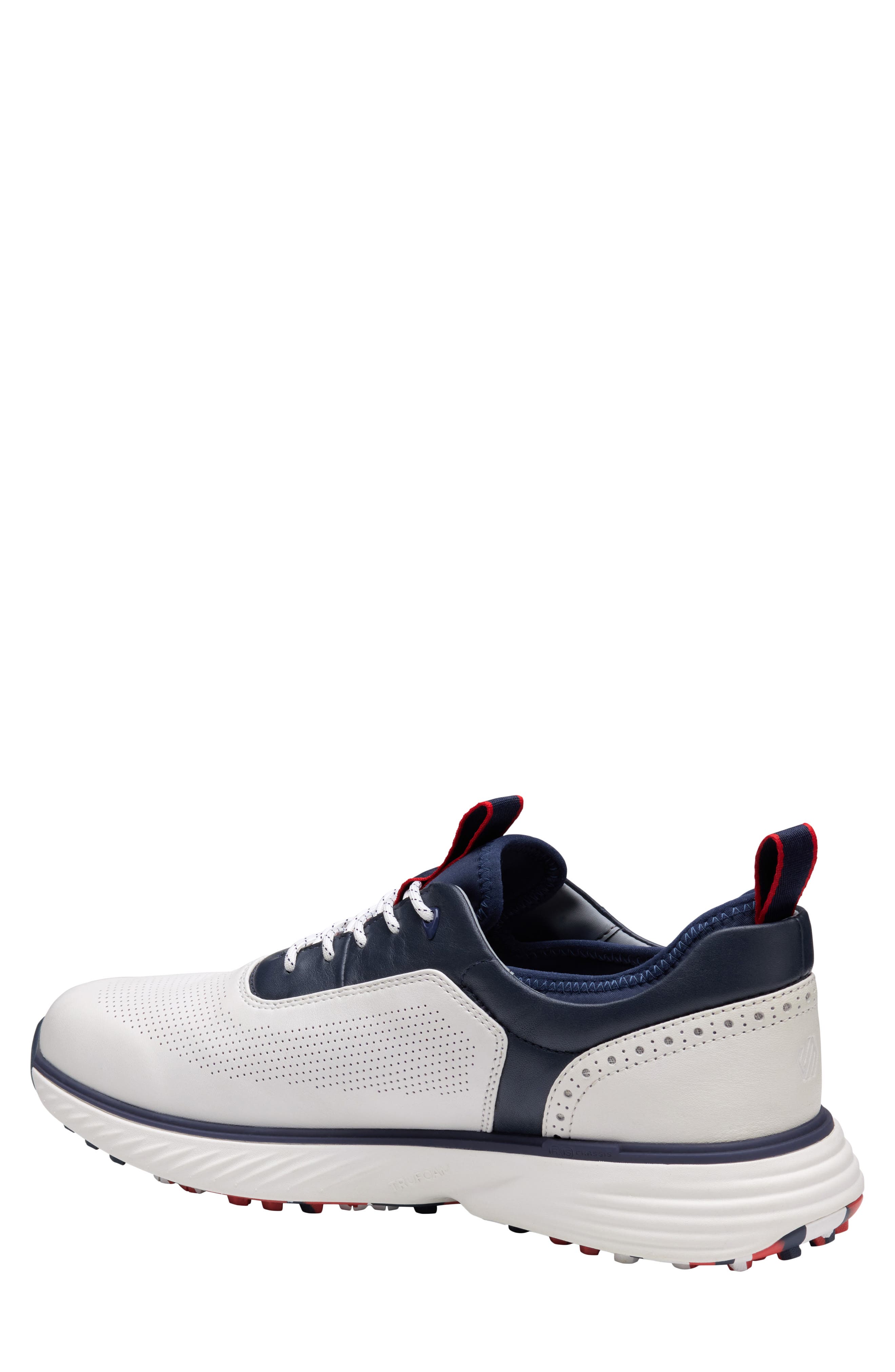 HX1 Luxe Hybrid Sneaker, Alternate, color, WHITE/ NAVY WATERPROOF FULL