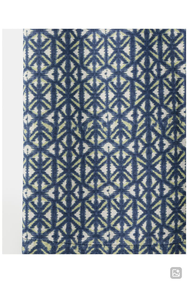 Geo Print Wide Leg Pants, Alternate, color, NAVY