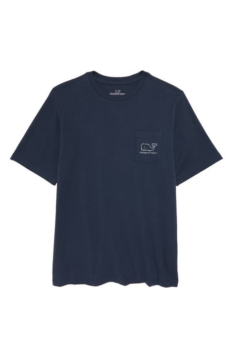 Kids' Whale Logo Pocket Graphic T-Shirt (Toddler, Little Kid & Big Kid)