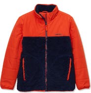 Lands' End Kids Water Resistant Mixed Media Insulated Jacket