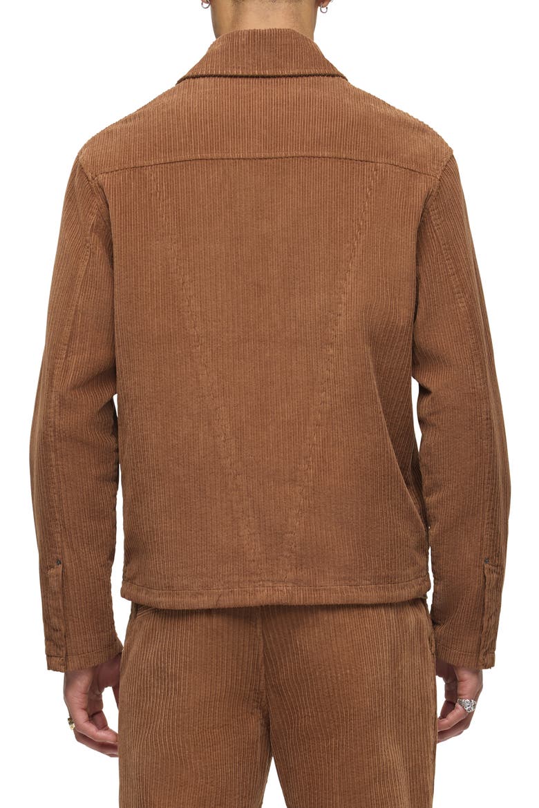 Worker Corduroy Shirt Jacket, Alternate, color, TOFFEE