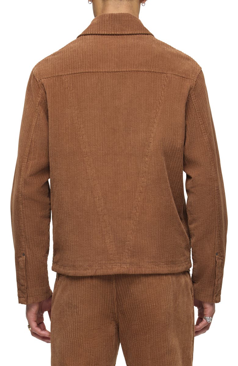 Hudson Jeans Worker Corduroy Shirt Jacket, Alternate, color, Toffee