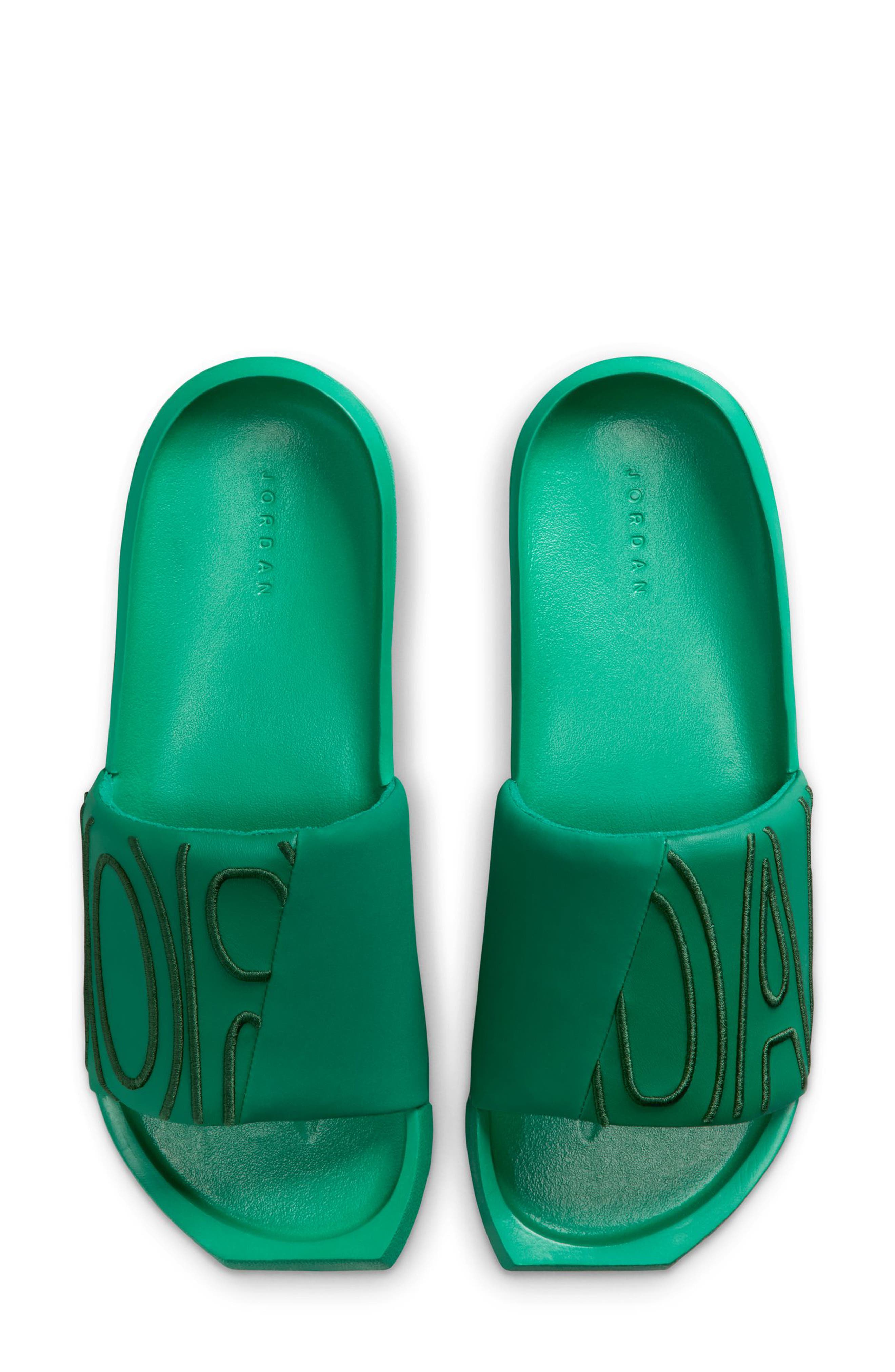 Jordan NOLA Sport Slide, Alternate, color, Malachite/ Fir