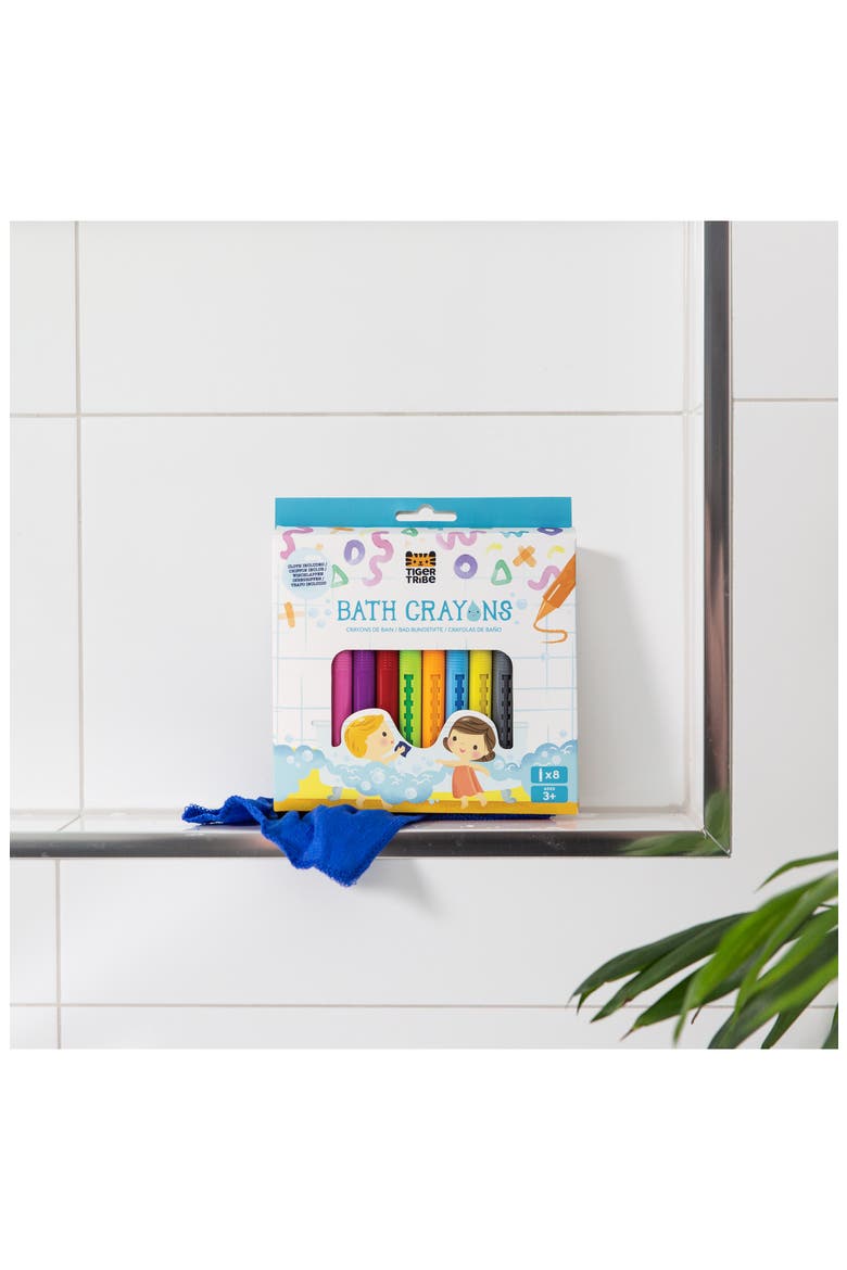 8-Piece Bath Crayons Set, Alternate, color, MULTI