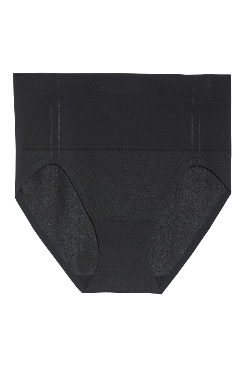 Smooth Series™ Shaping High Cut Briefs, Alternate, color, BLACK