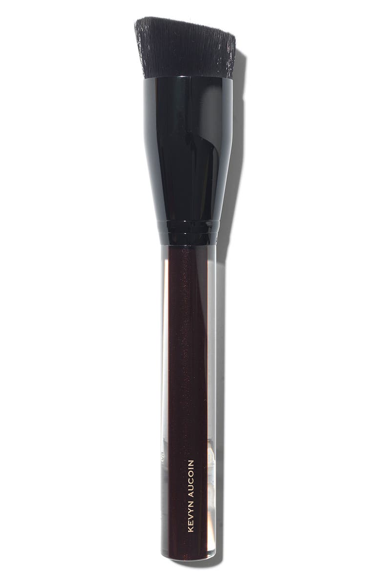 Kevyn Aucoin Beauty The Angled Foundation Brush, Main, color, 