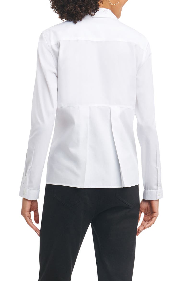 Non-Iron Shirt, Alternate, color, WHITE
