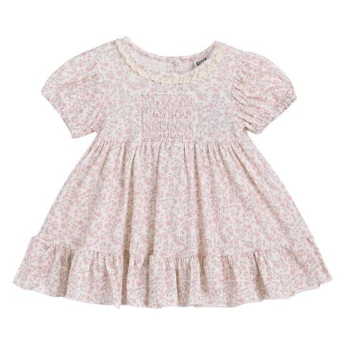 Floral Smocked Dress