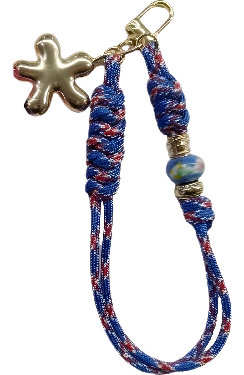 MacRae & Co. Throw Me a Line Bag Charm, Main, color, Blue