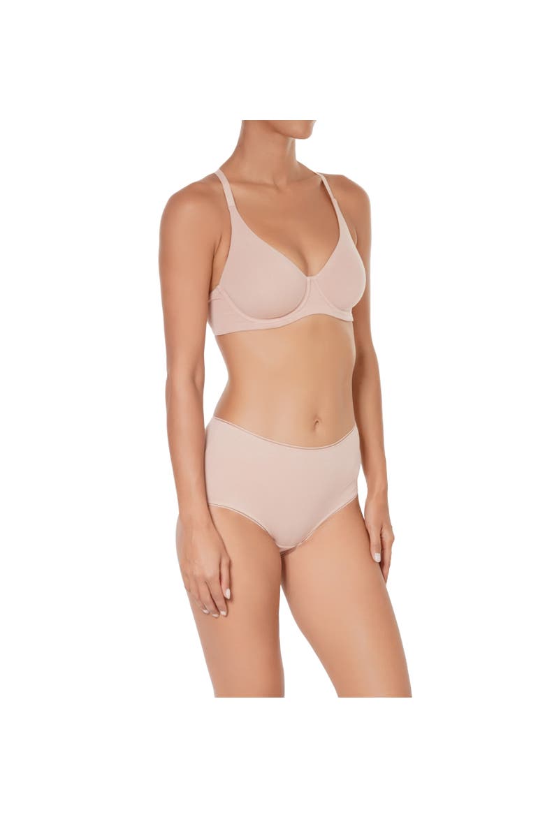 Coton Bio Underwire Bra, Alternate, color, Blush