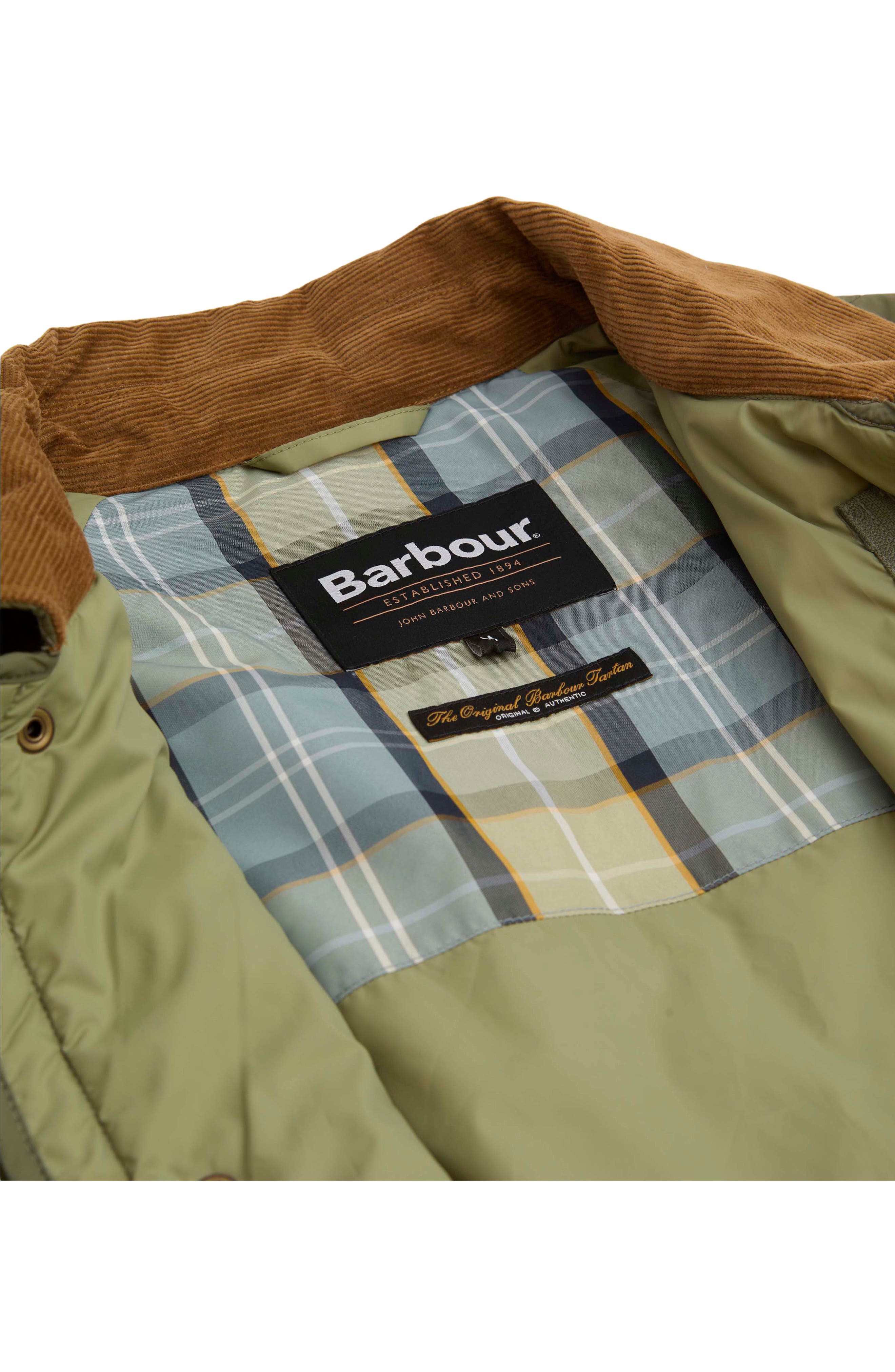 Мужские Barbour City Bedale Diamond Quilted Puffer Jacket — фото 6