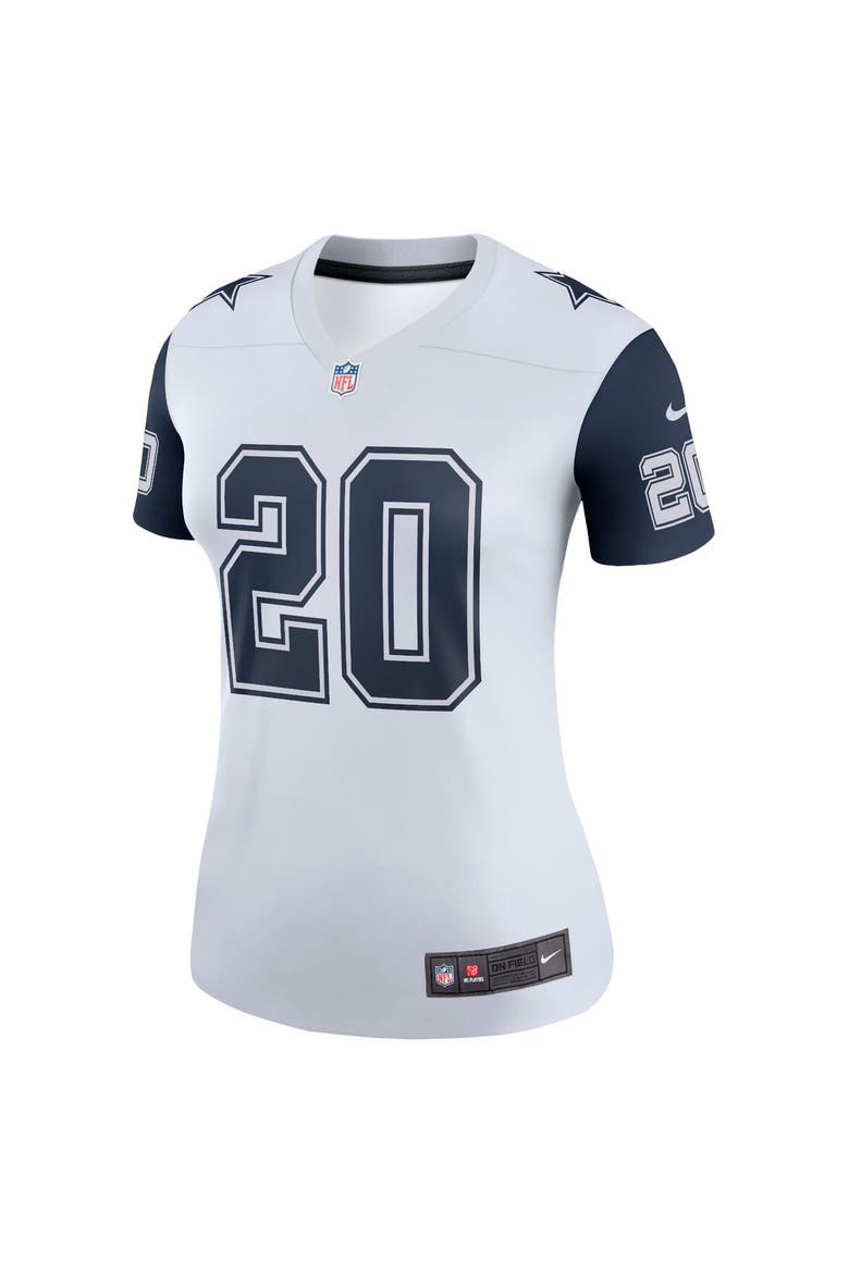 Women's Nike Tony Pollard  White Dallas Cowboys Legend Player Performance Top, Alternate, color, White