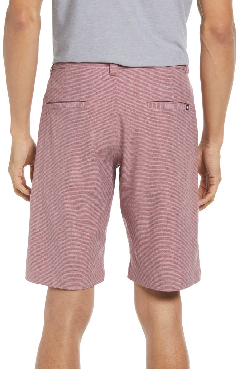 TravisMathew Sand Harbor Shorts, Alternate, color, Heather Garnet Rose