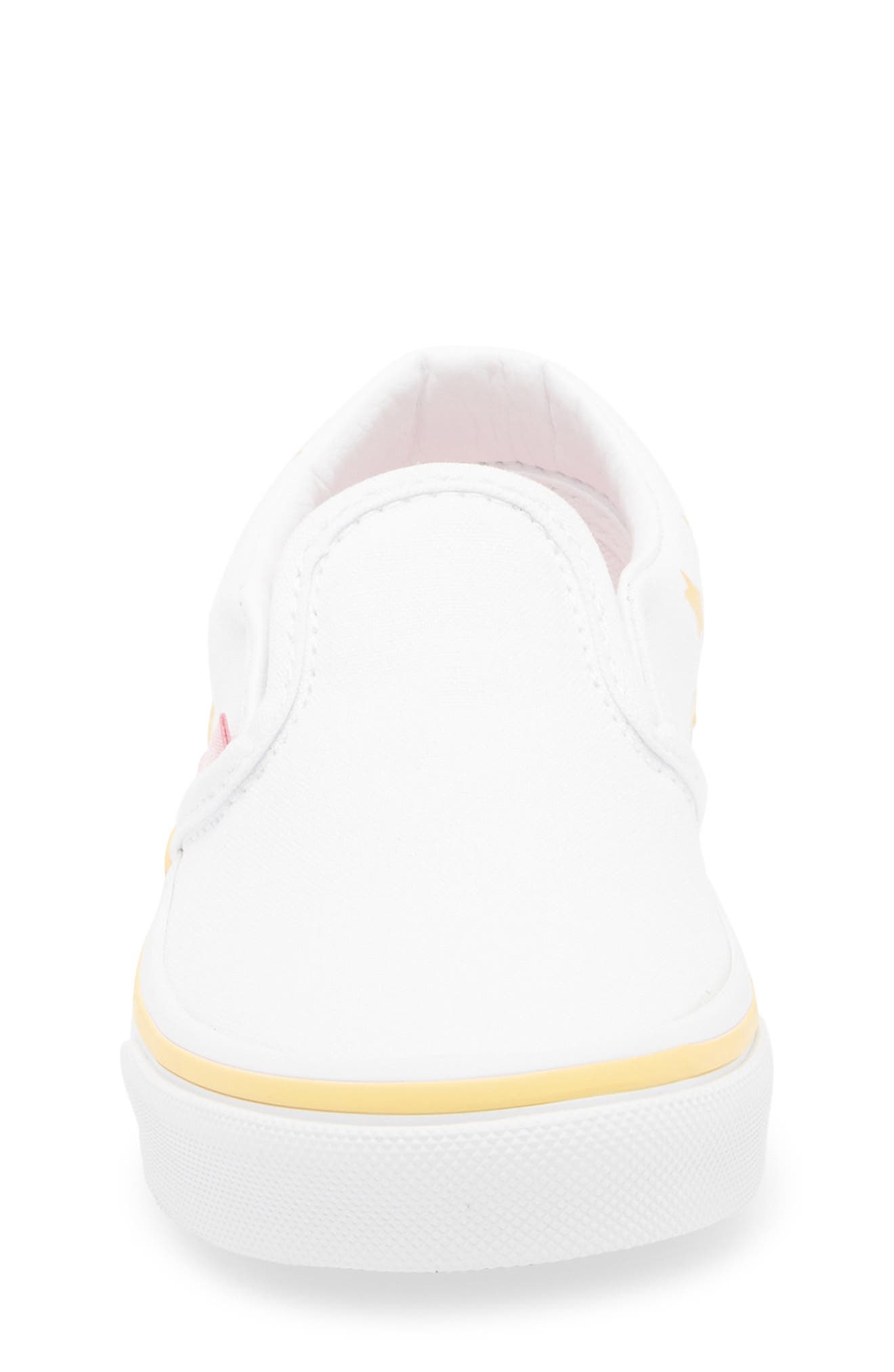 Vans Kids' Classic Stars Slip-On Sneaker, Alternate, color, White/ Multi