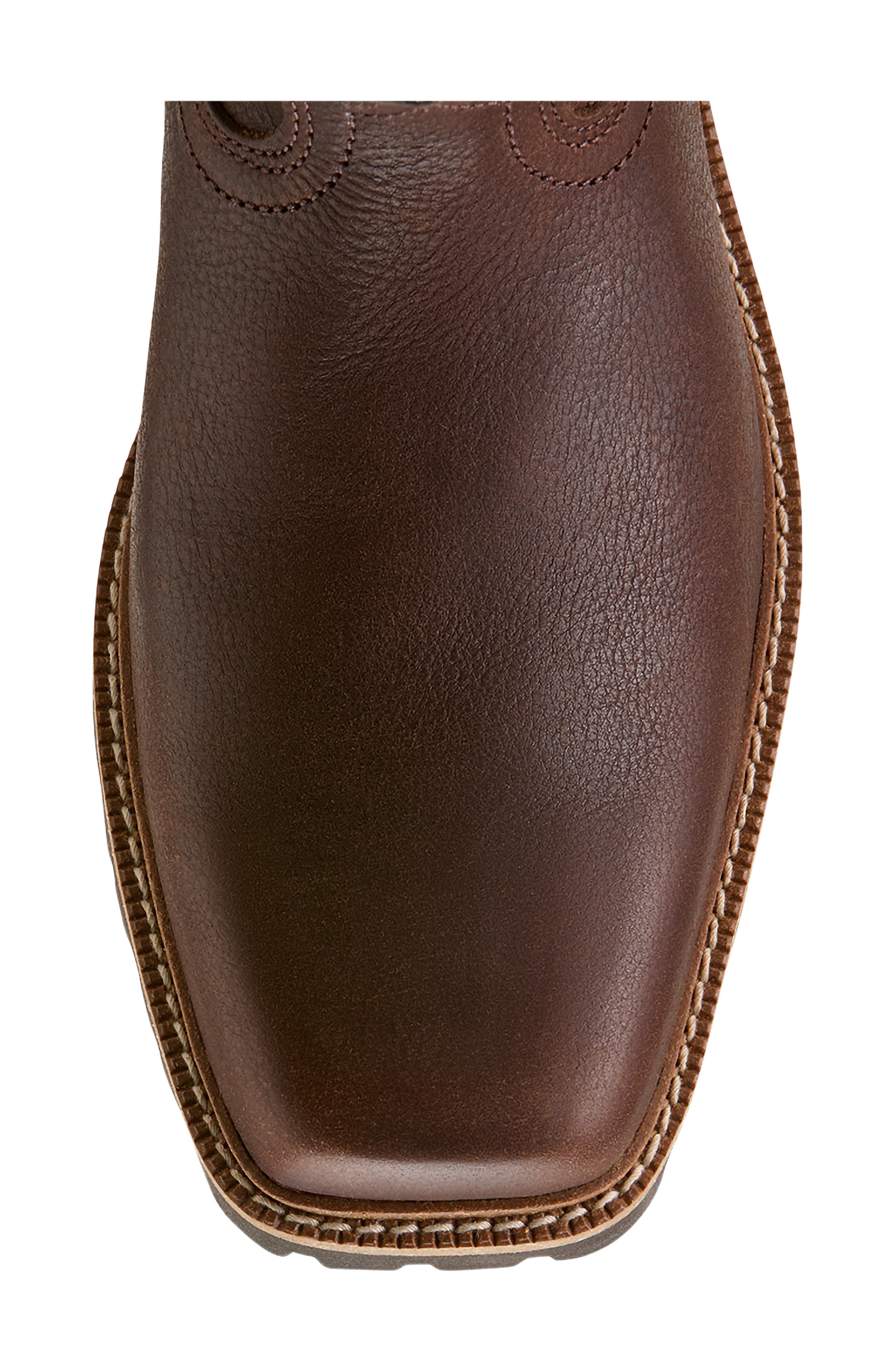 Ariat Stoney Creek Square Toe Western Boot, Alternate, color, Havana Brown