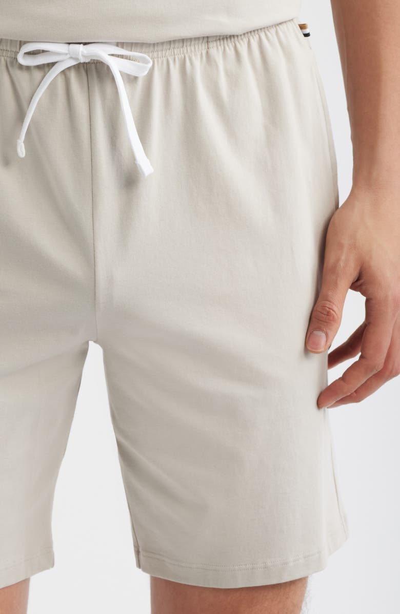 BOSS Mix Match Pajama Shorts, Alternate, color, Open Grey