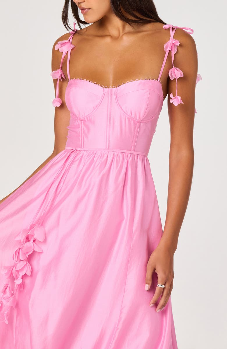 ASTR the Label Halcyon A-Line Dress, Alternate, color, Pink