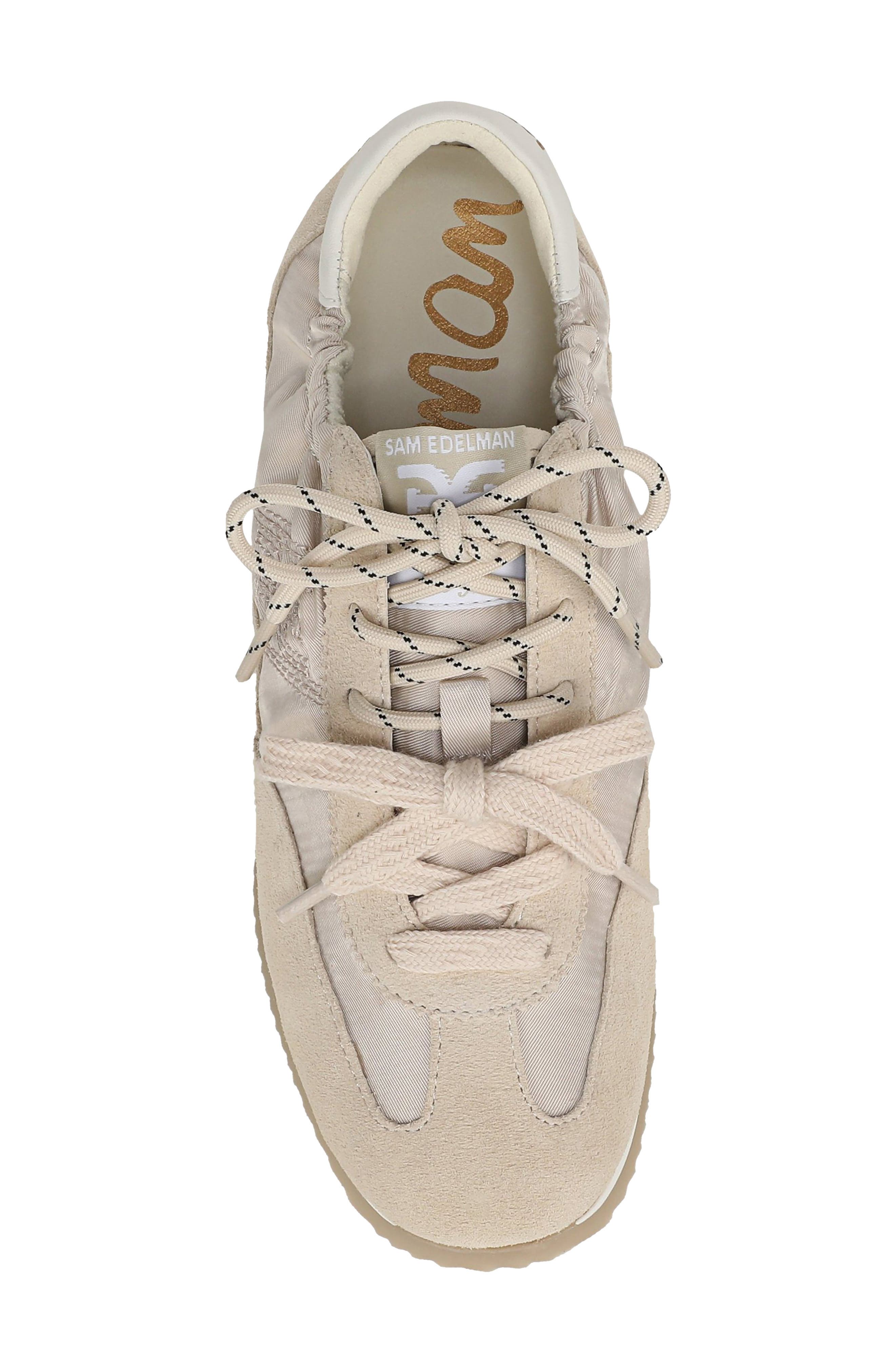 Evara Lace-Up Sneaker, Alternate, color, MODERN IVORY/ NEW ECRU