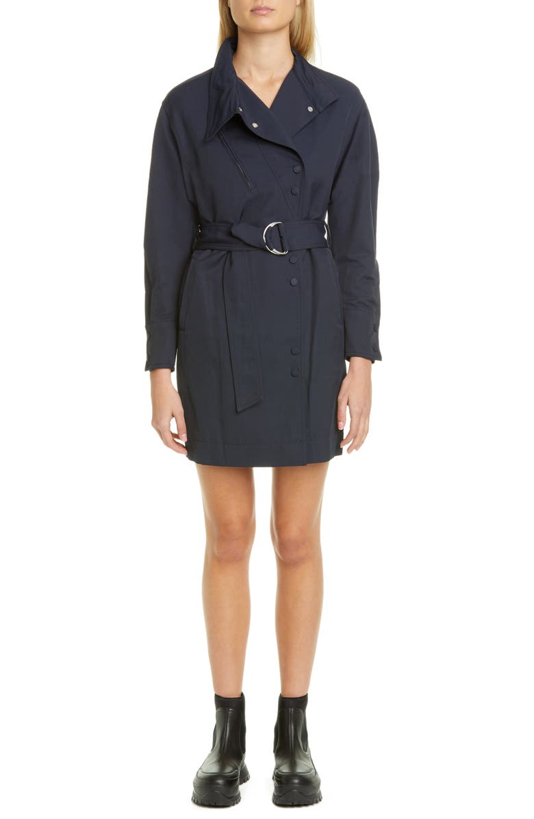 Stella McCartney Twill Coat Dress, Main, color, 