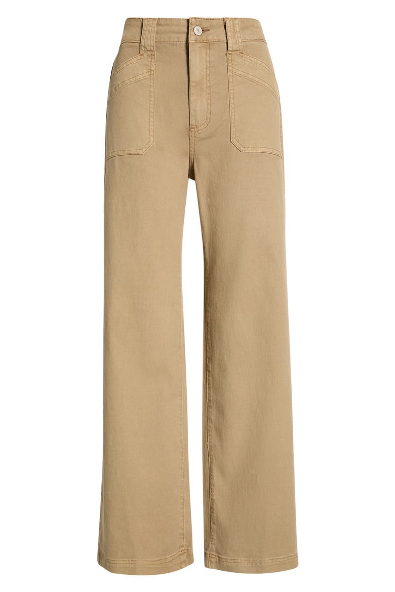 Ari High Waist Wide Leg Utility Pants, Alternate, color, VINTAGE BEECHWOOD