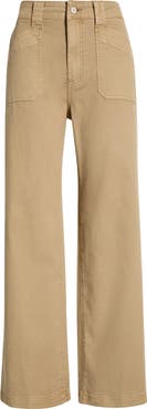 PAIGE Ari High Waist Wide Leg Utility Pants