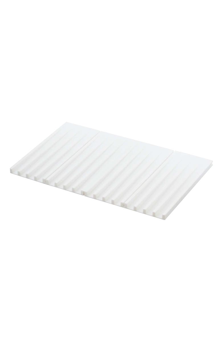 Yamazaki Tower Foldable Drainer Tray, Main, color, White