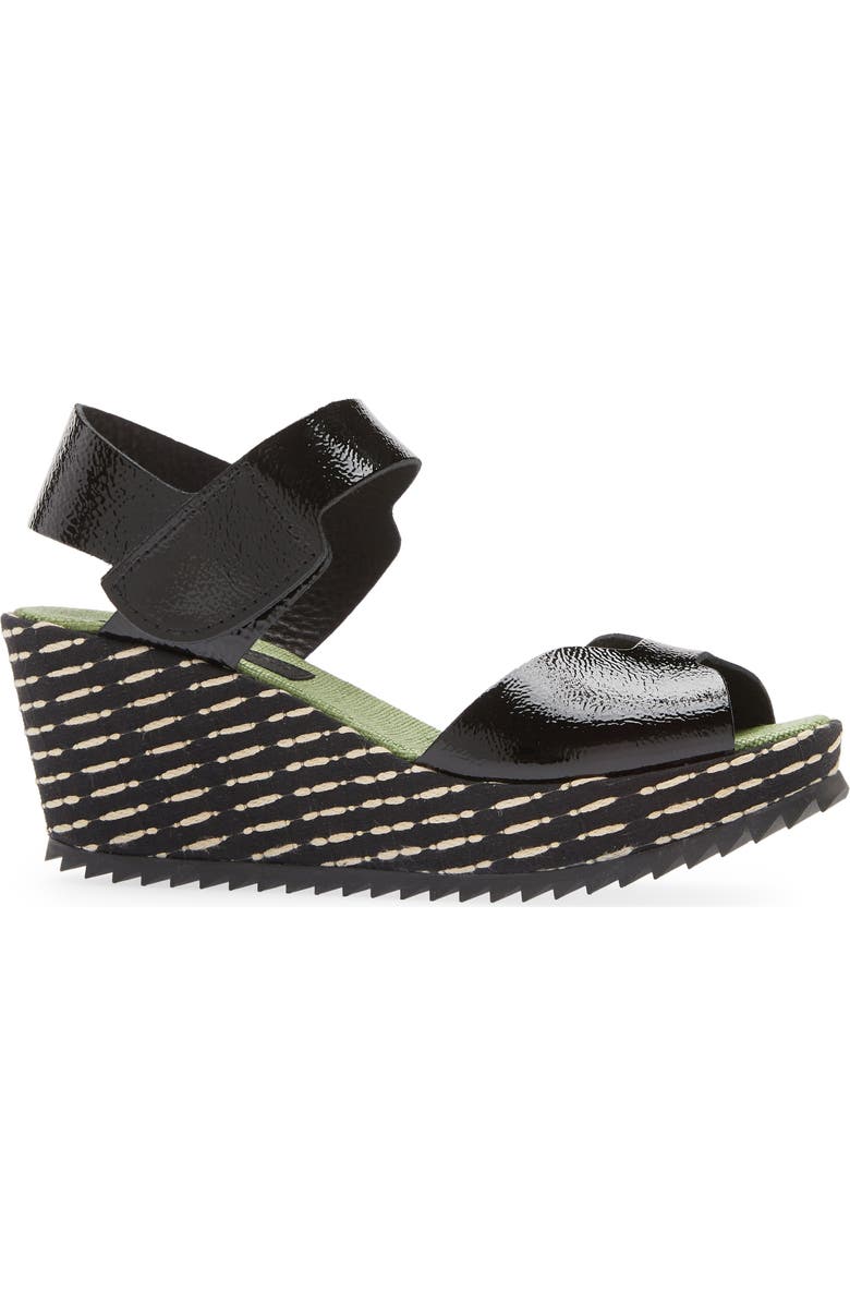 Pedro Garcia Fama Platform Wedge Sandal, Alternate, color,