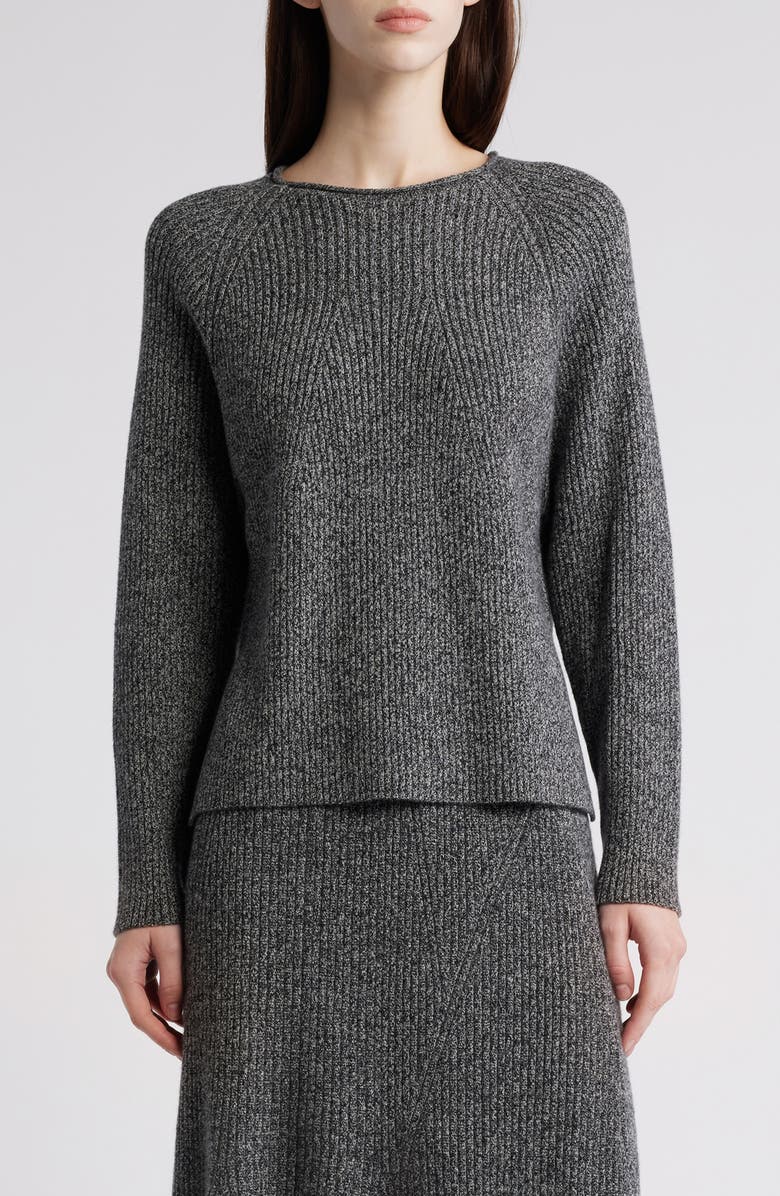 KOBI HALPERIN Jimi Stretch Cashmere Rib Sweater, Main, color, 