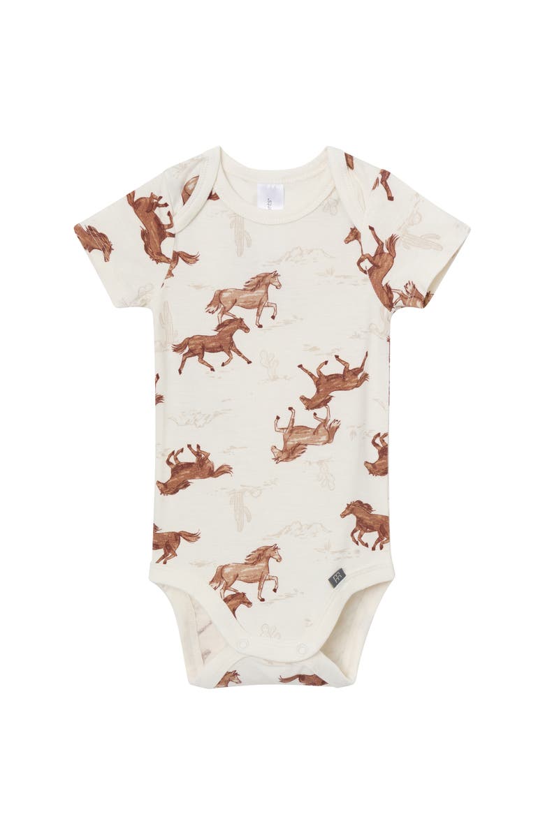 Modern Moments<sup>™</sup> by Gerber Bodysuit and Pant Sets, Alternate, color, Wild Horses