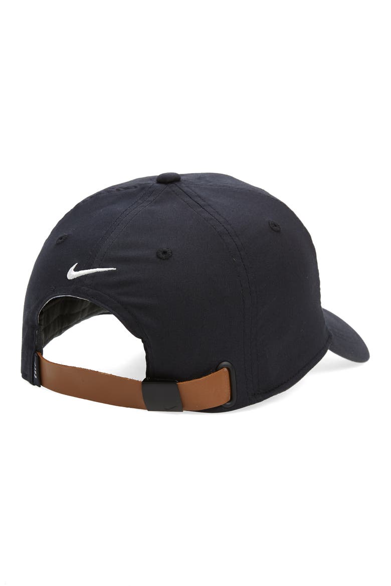 Nike AeroBill Heritage86 Player Baseball Cap, Alternate, color, BLACK/ ANTHRACITE/ SAIL