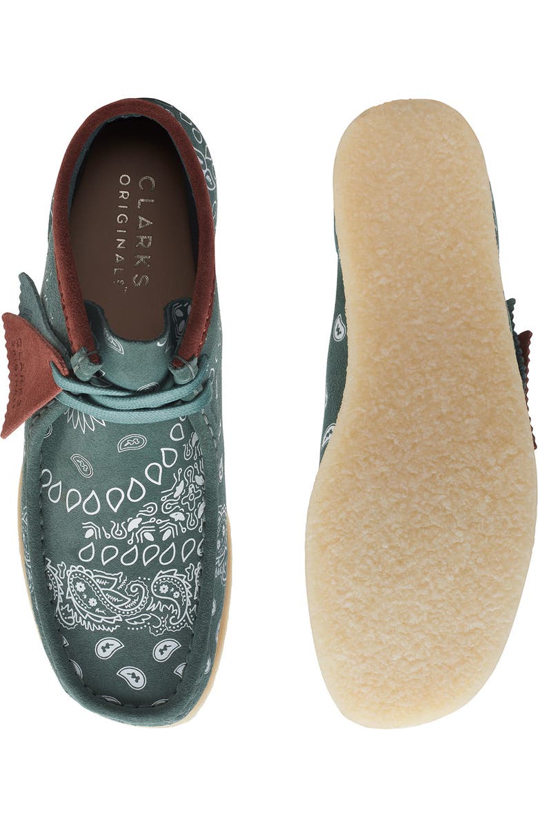 Clarks<sup>®</sup> Originals Bandana Wallabee Chukka Boot, Alternate, color,